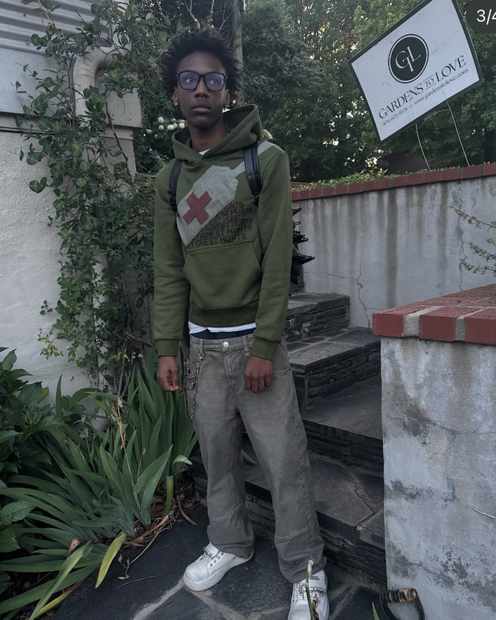 @stuckinmydiary + "v1 bandage" hoodie